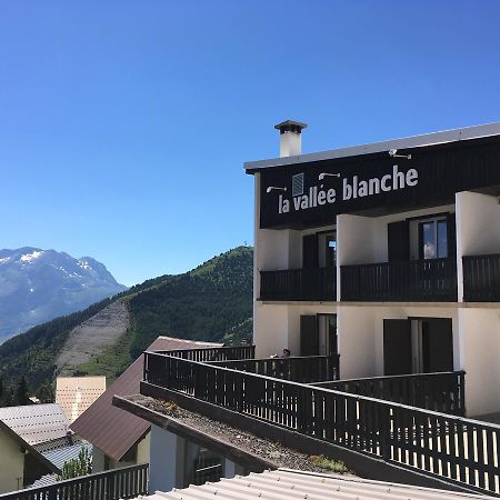 La Vallee Blanche Bikehotel Alpe d'Huez Exteriör bild