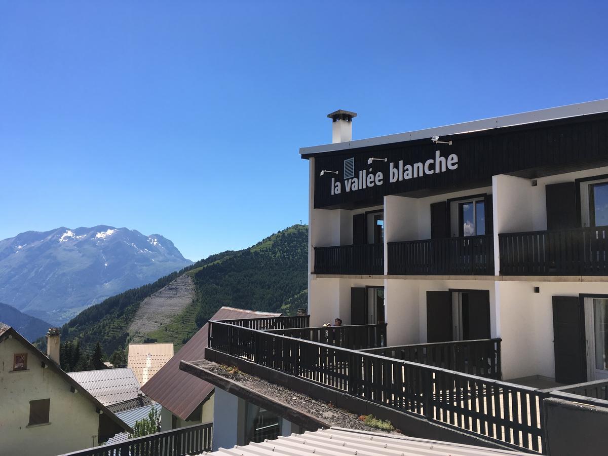La Vallee Blanche Bikehotel Alpe d'Huez Exteriör bild