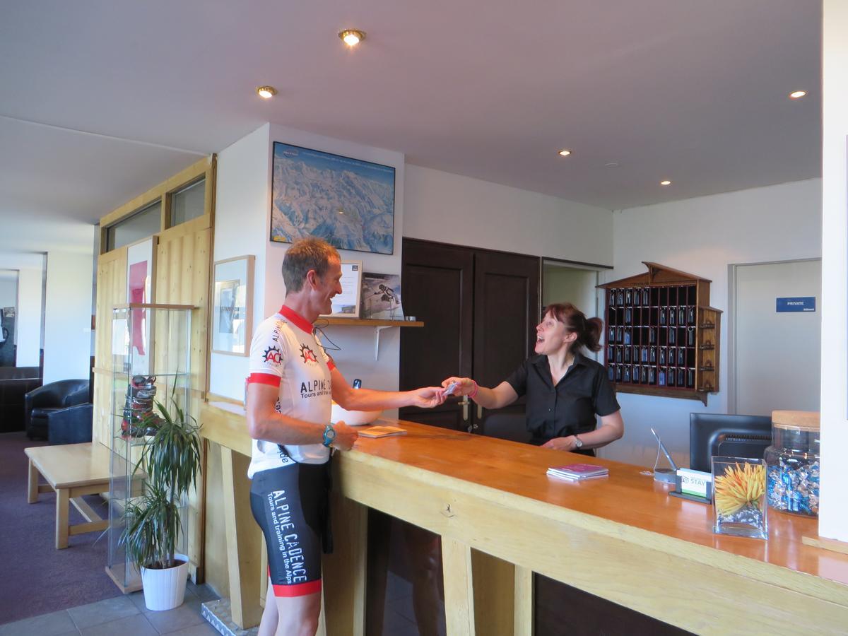La Vallee Blanche Bikehotel Alpe d'Huez Exteriör bild